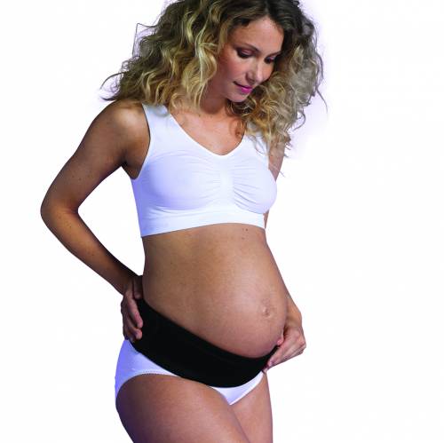 CARRIWELL Maternity Velcro Support Belt XLarge - Black